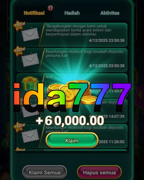 ida777 Tangkapan Layar - APK Resmi